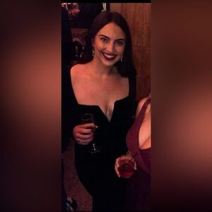 Windsor Black Long Sleeve Dress